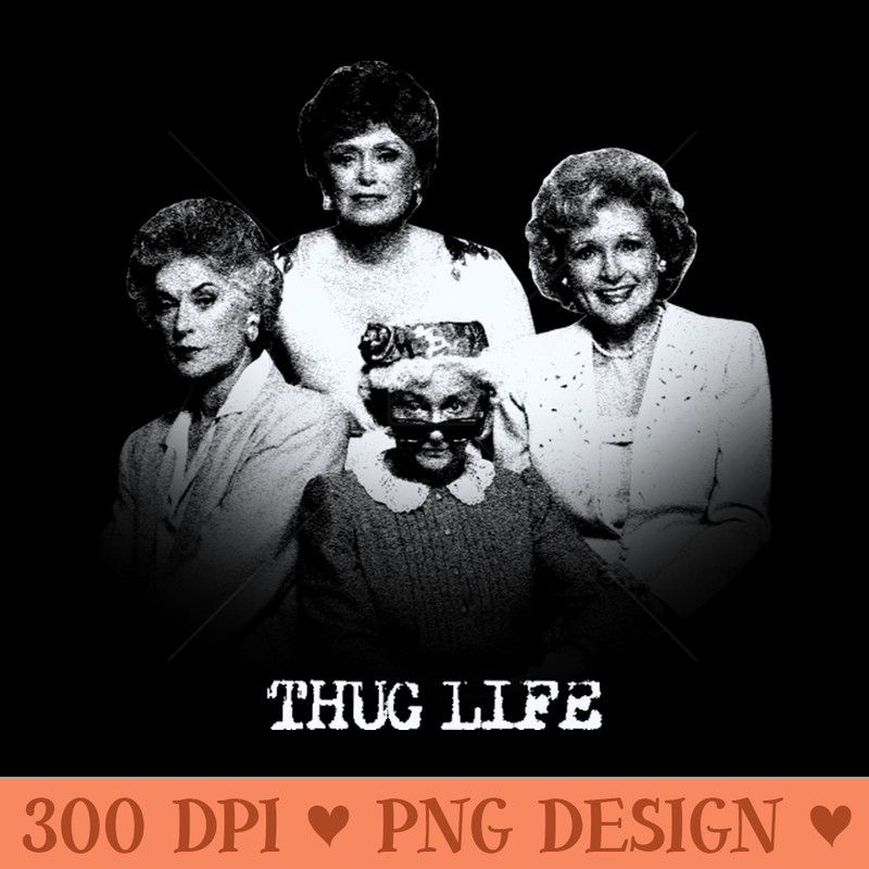 Retro thug life Golden - PNG Clipart - Latest Updates