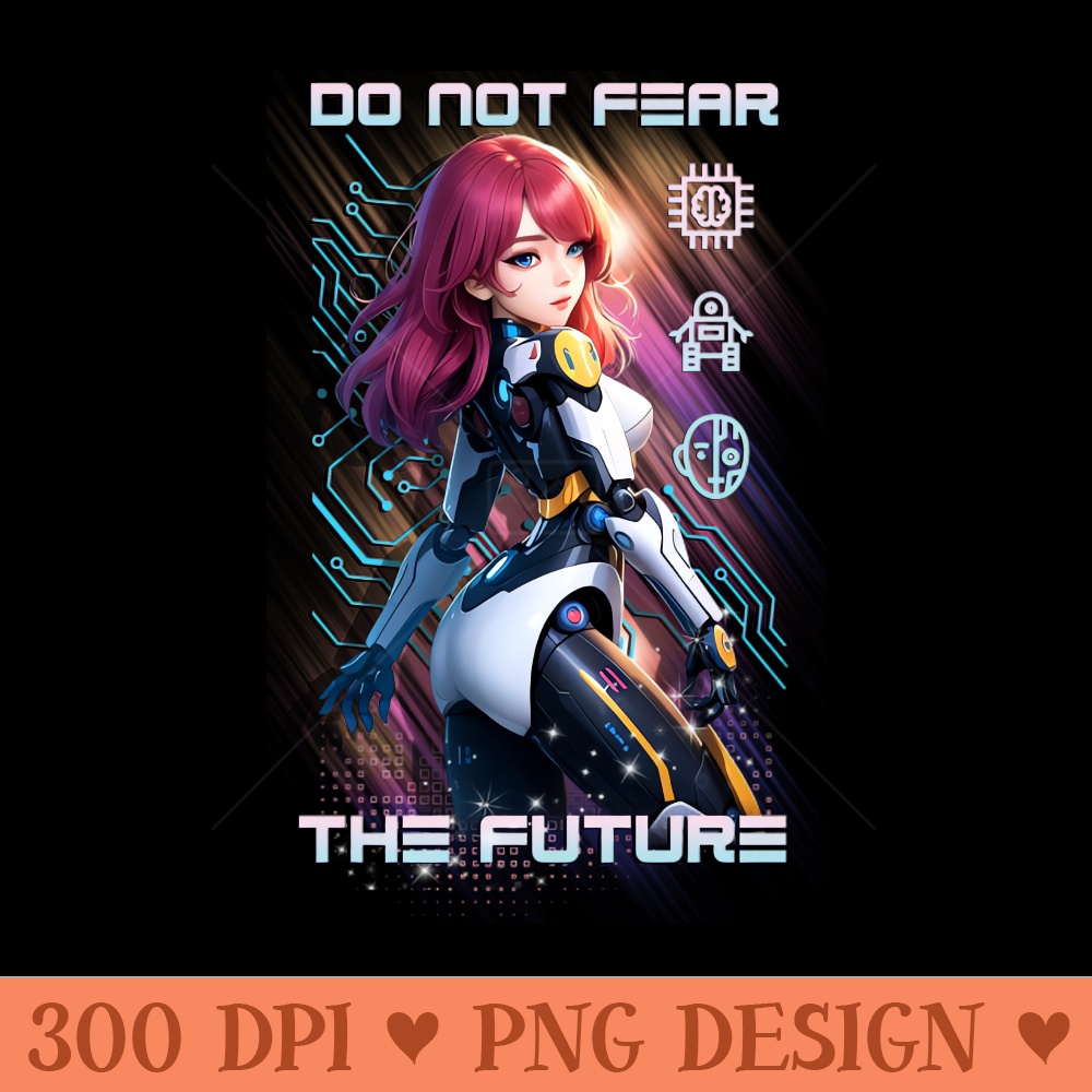 Do not Fear the Future - Sublimation PNG - Popularity