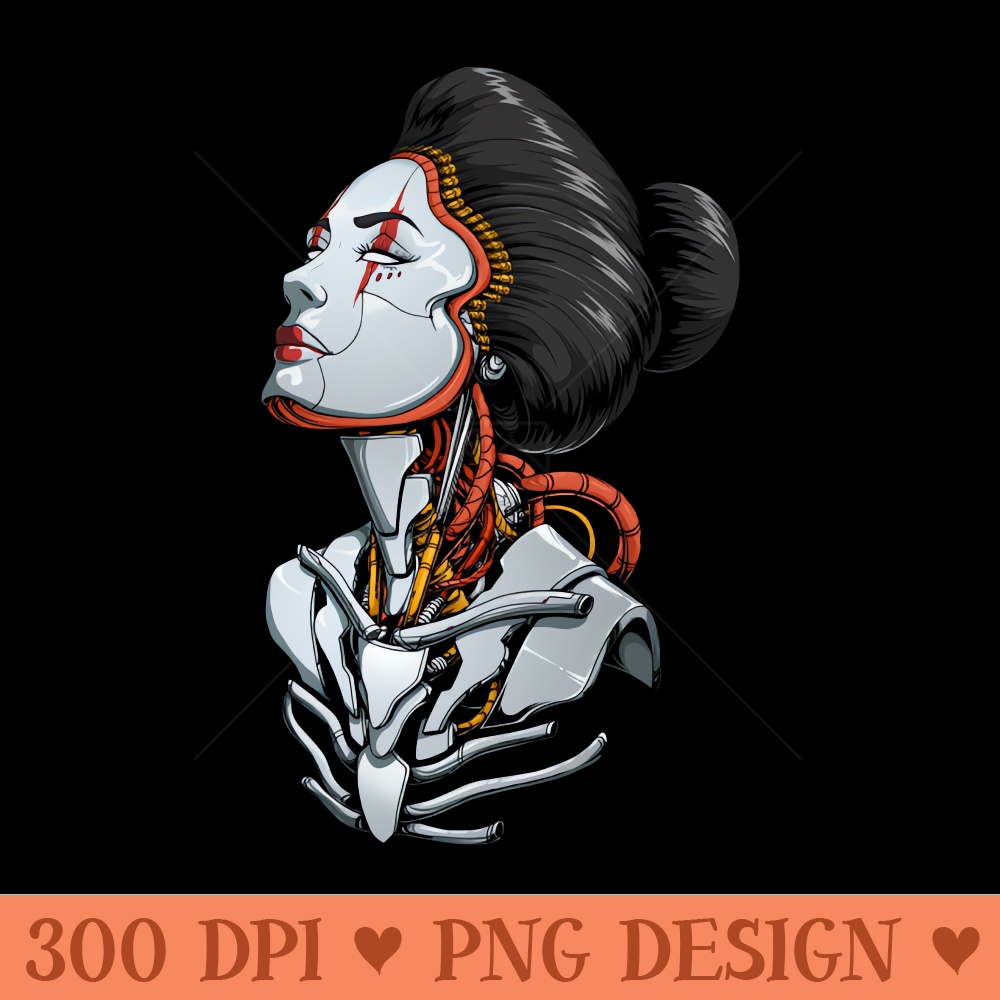 Mecha Geisha - PNG Download Collection - Variety