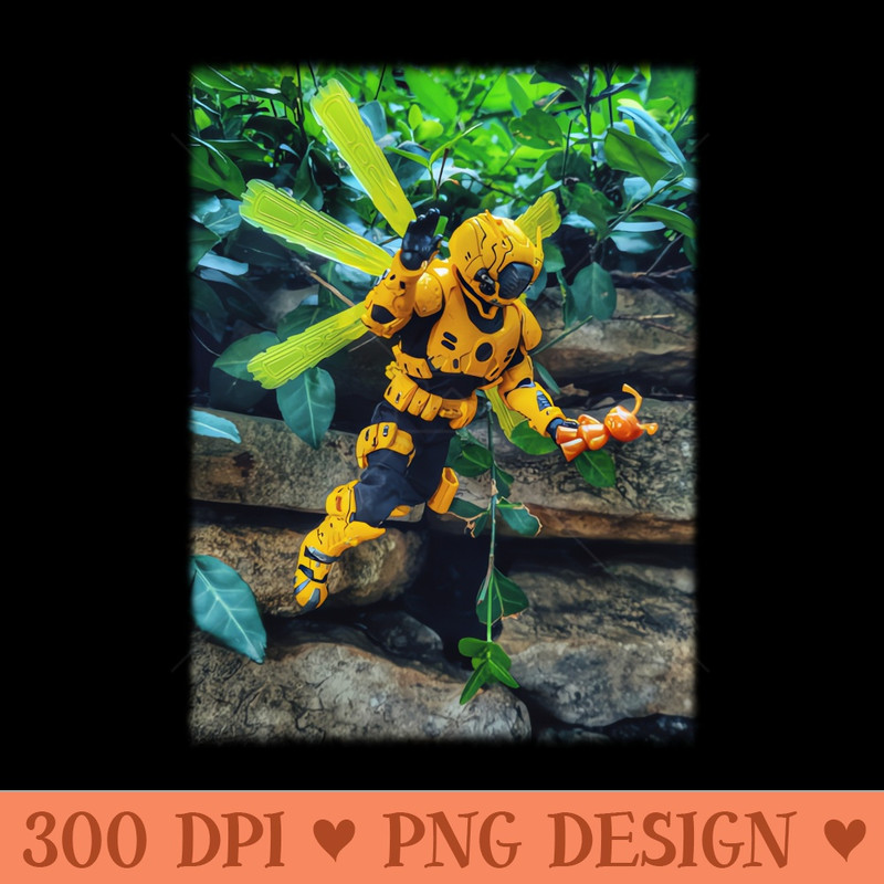 Murder Hornet and Grub - PNG Clipart - Variety