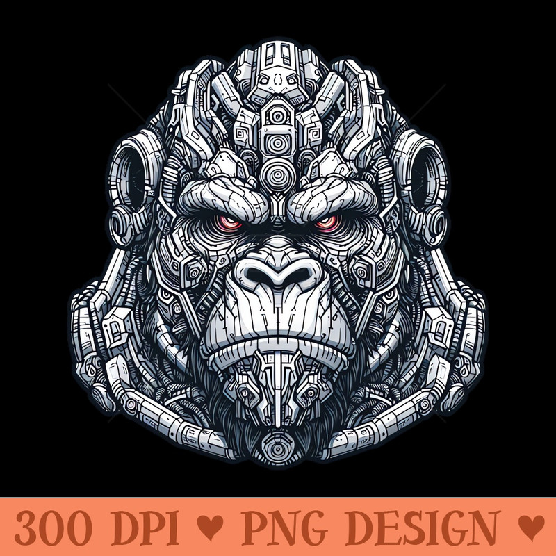Mecha Apes S01 D16 - PNG Download - Customer Support