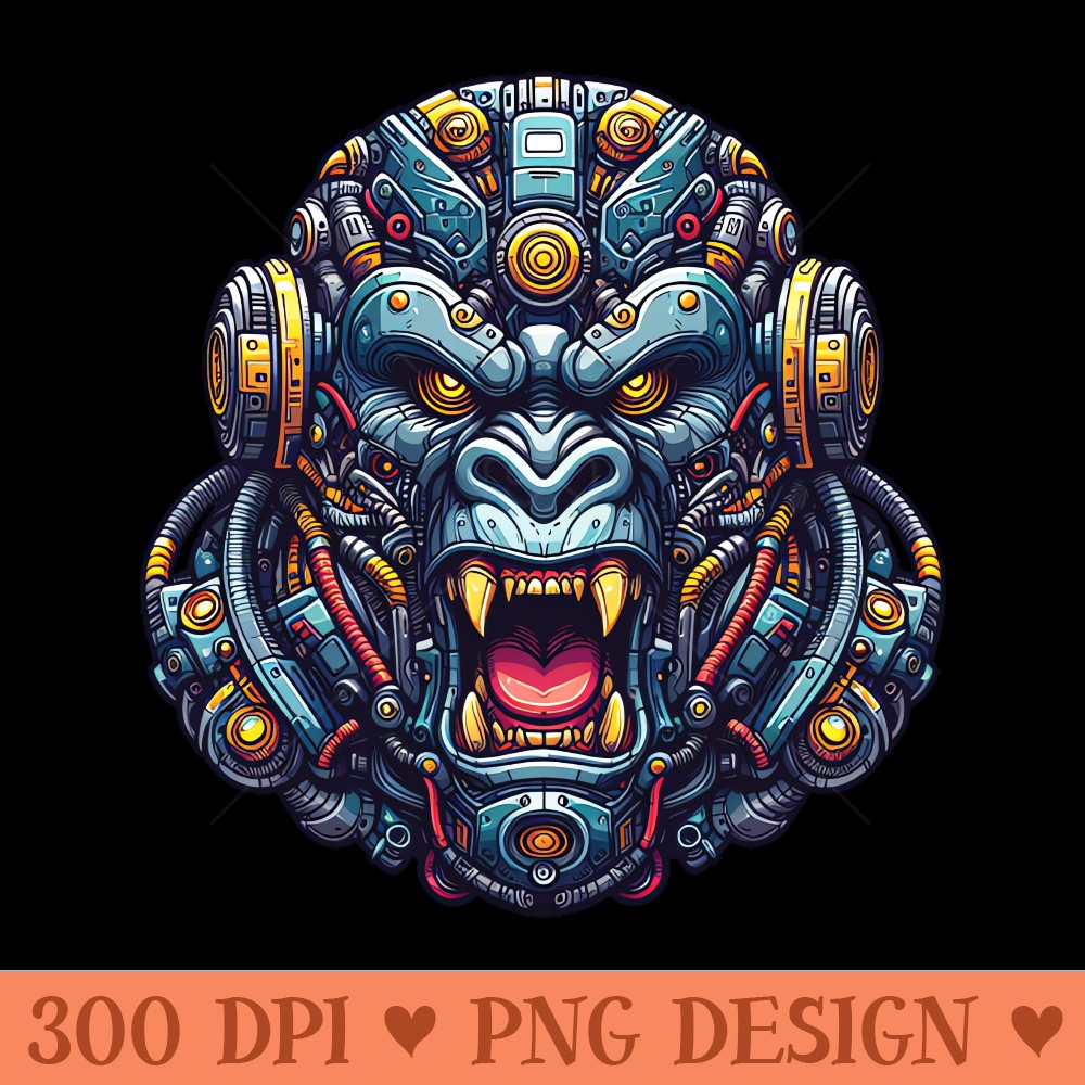 Mecha Apes S01 D63 - Digital PNG Files - Latest Updates