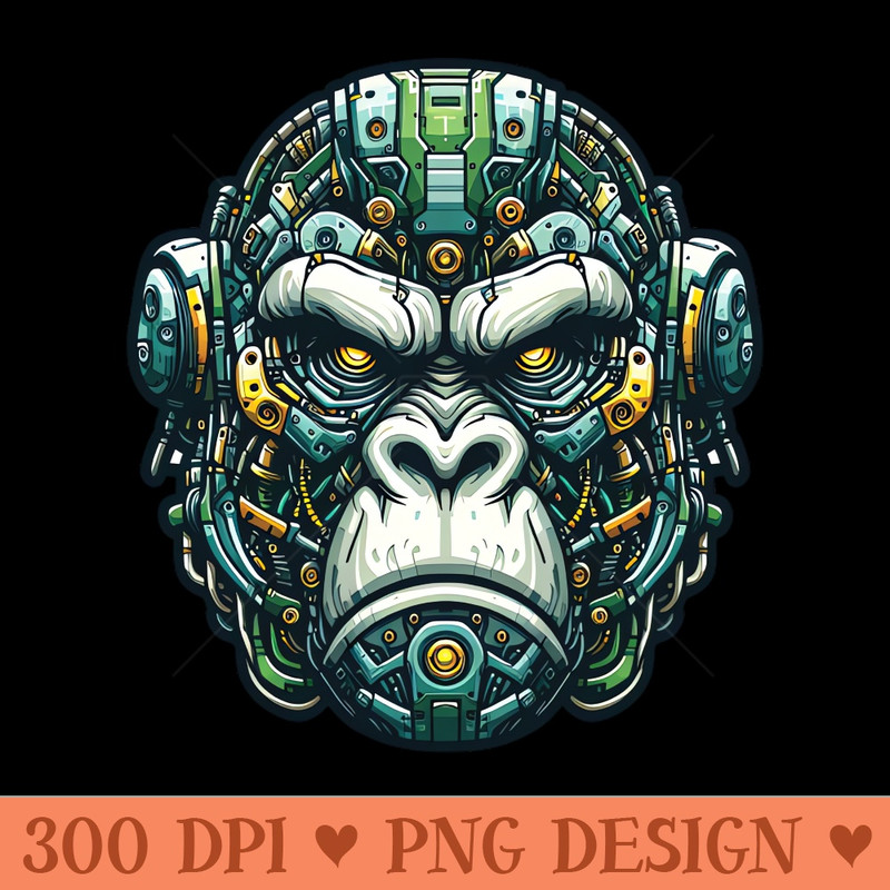 Mecha Apes S03 D95 - PNG Downloadable Resources - Latest Updates