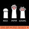 Rock Paper Scissors Funny cat - PNG Designs - Professional Design