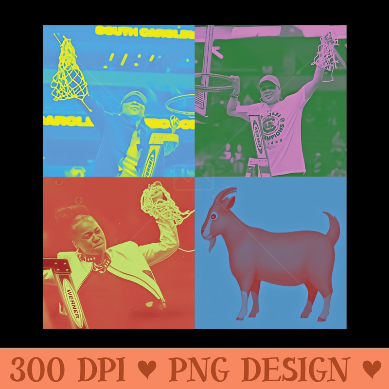 Dawn Staley Pop Art - PNG Artwork - Customer Support