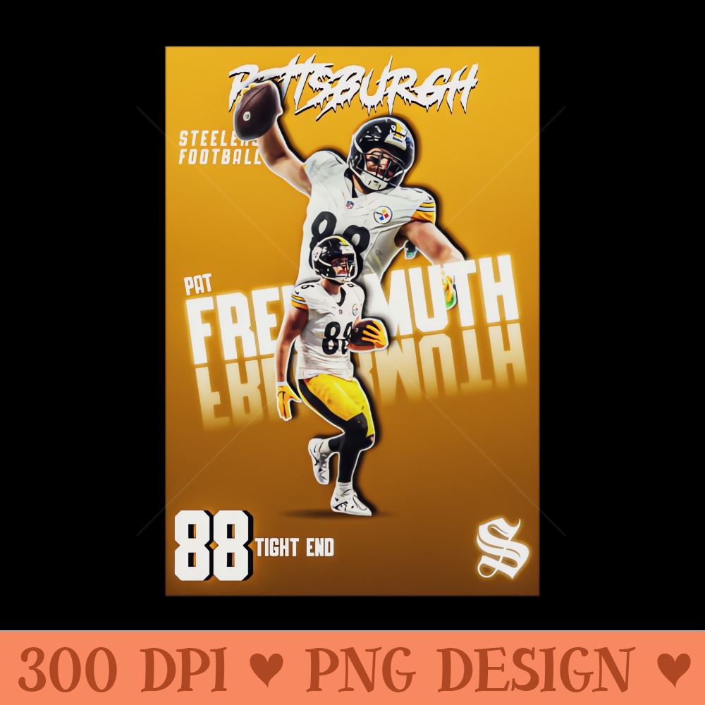 Pat Freiermuth - Sublimation PNG Designs - Convenience