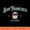 San Francisco California Classic Cable Car - Digital PNG Files - Unique