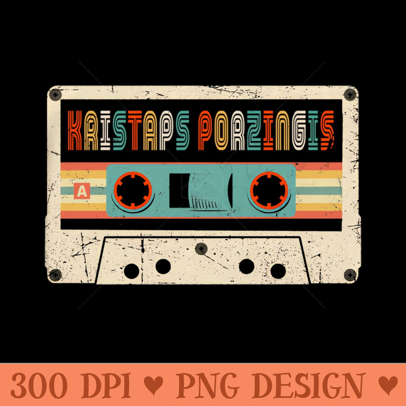 Proud To Be Porzingis Basketball Name Cassette Classic - PNG Download Website - Variety
