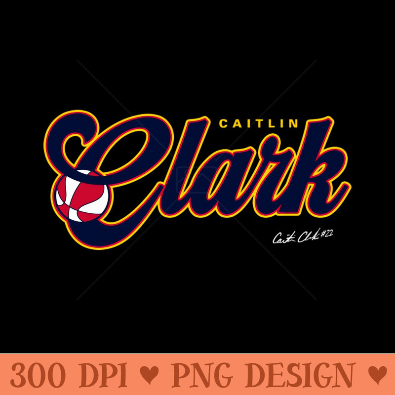 Caitlin Clark Indiana Fever - PNG Downloadable Art - Customer Support