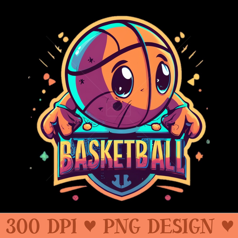 cute basketball - PNG Illustrations - Customer Support