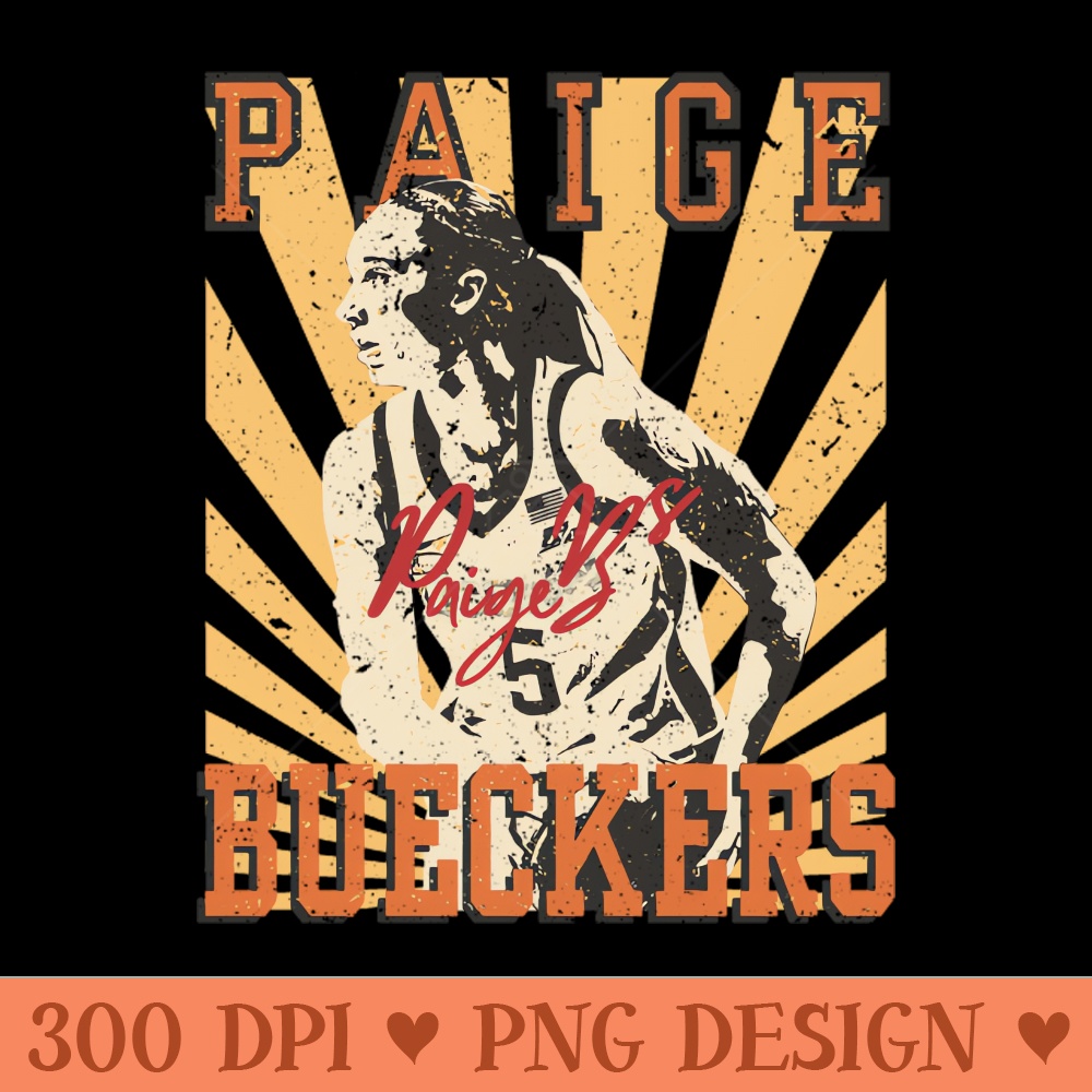 Paige Bueckers Star - Sublimation PNG - Flexibility