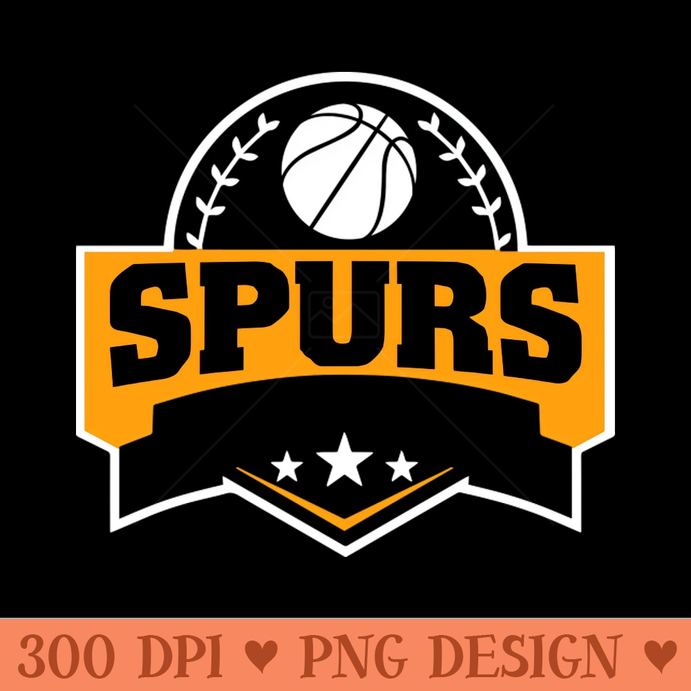 Personalized Basketball Spurs Proud Name Vintage Beautiful - Digital PNG Graphics - Good Value