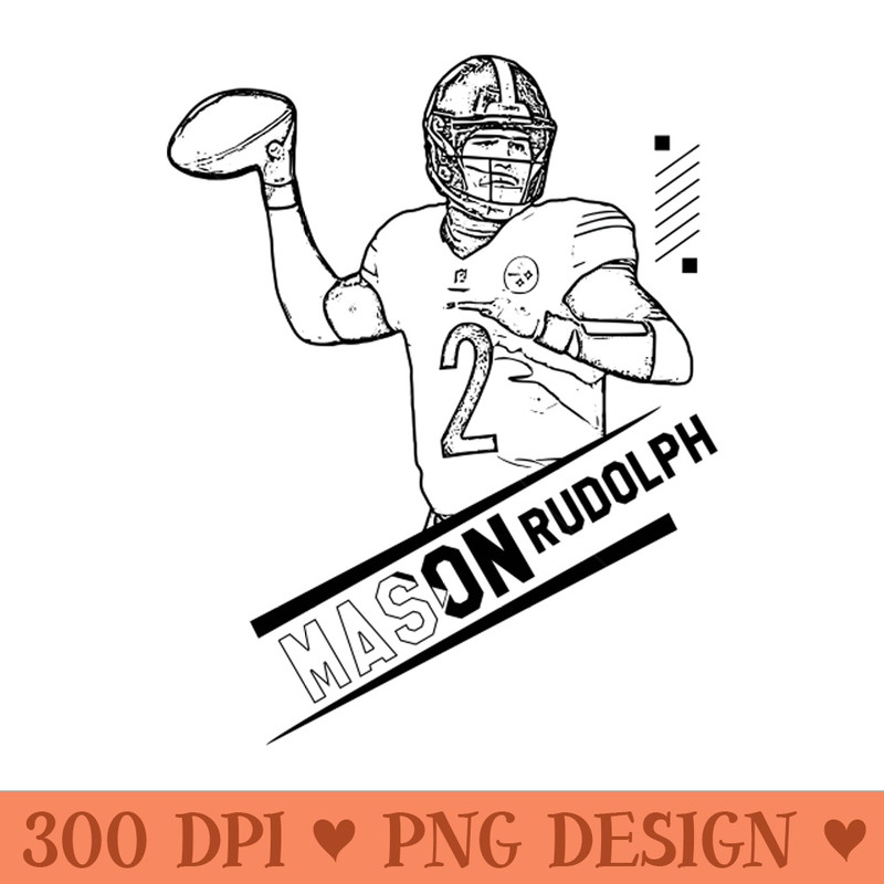 Mason Rudolph Black Retro - Free PNG Downloads - Popularity