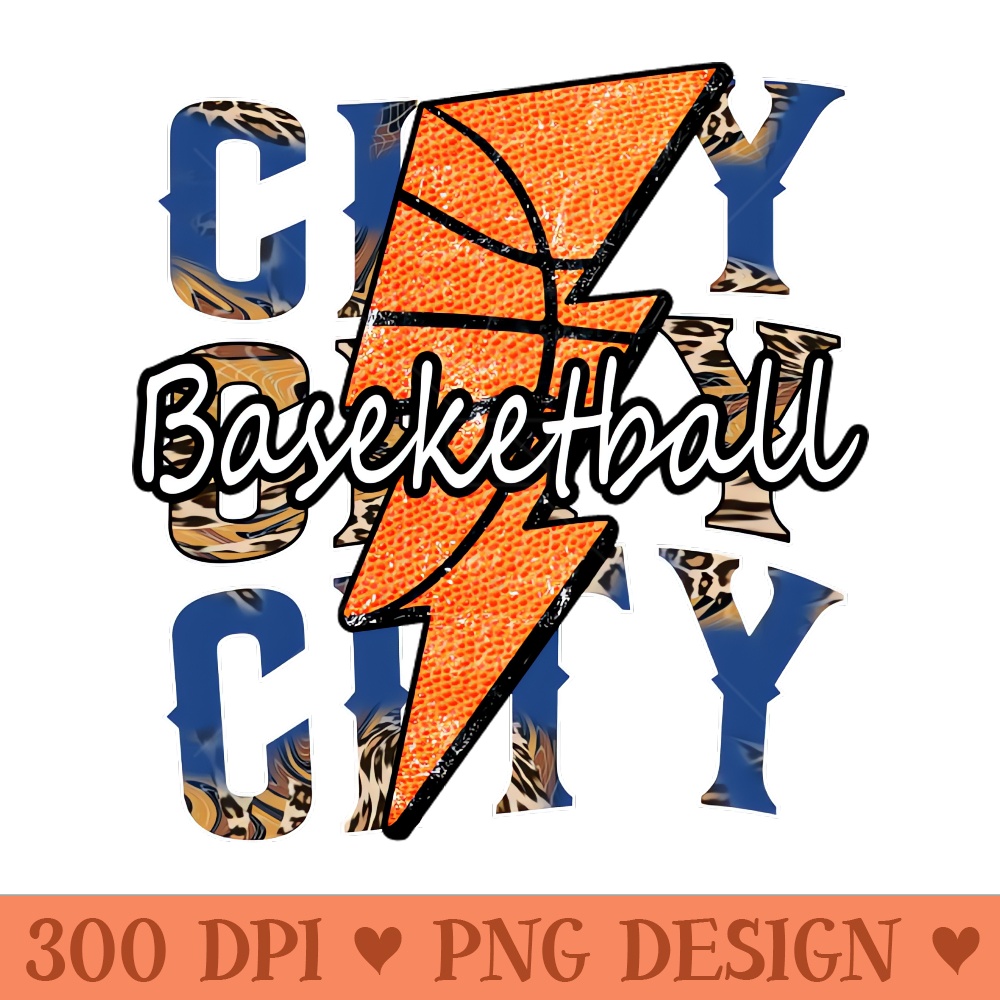 Graphic Basketball City Proud Name Vintage - PNG Design Downloads - Unique