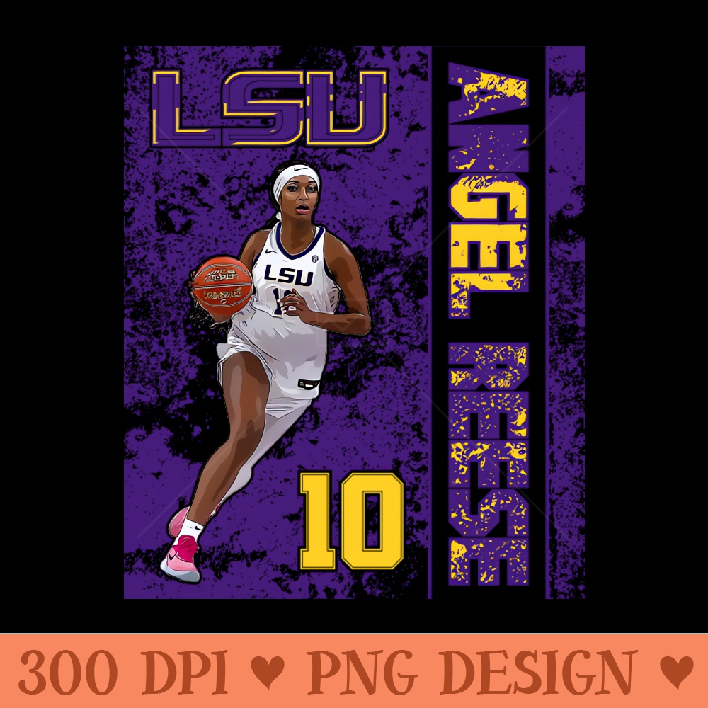 Angel Reese LSU - PNG Graphics - Professional Design