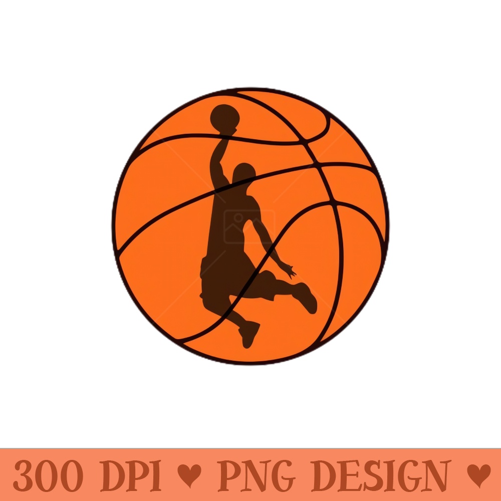 Basketball - Digital PNG Art - High Quality 300 DPI