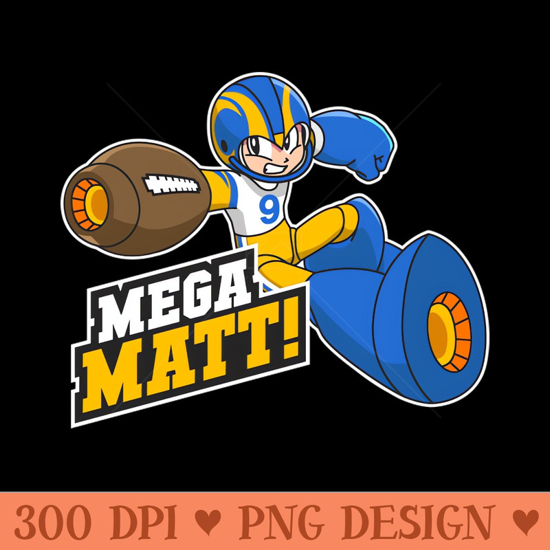 Mega Matt Stafford - PNG Downloadable Art - Convenience