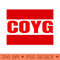 coyg - Digital PNG Files - Good Value