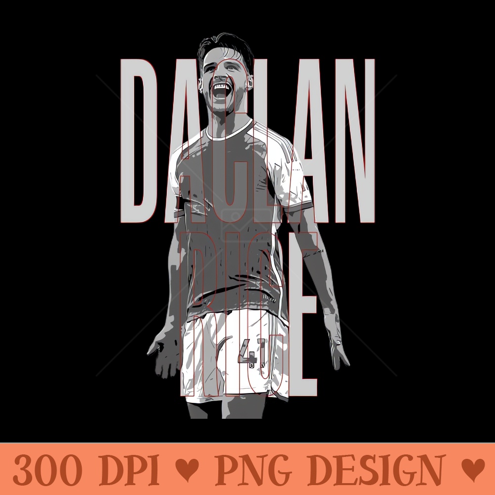 declan rice - Instant PNG Download - Unique