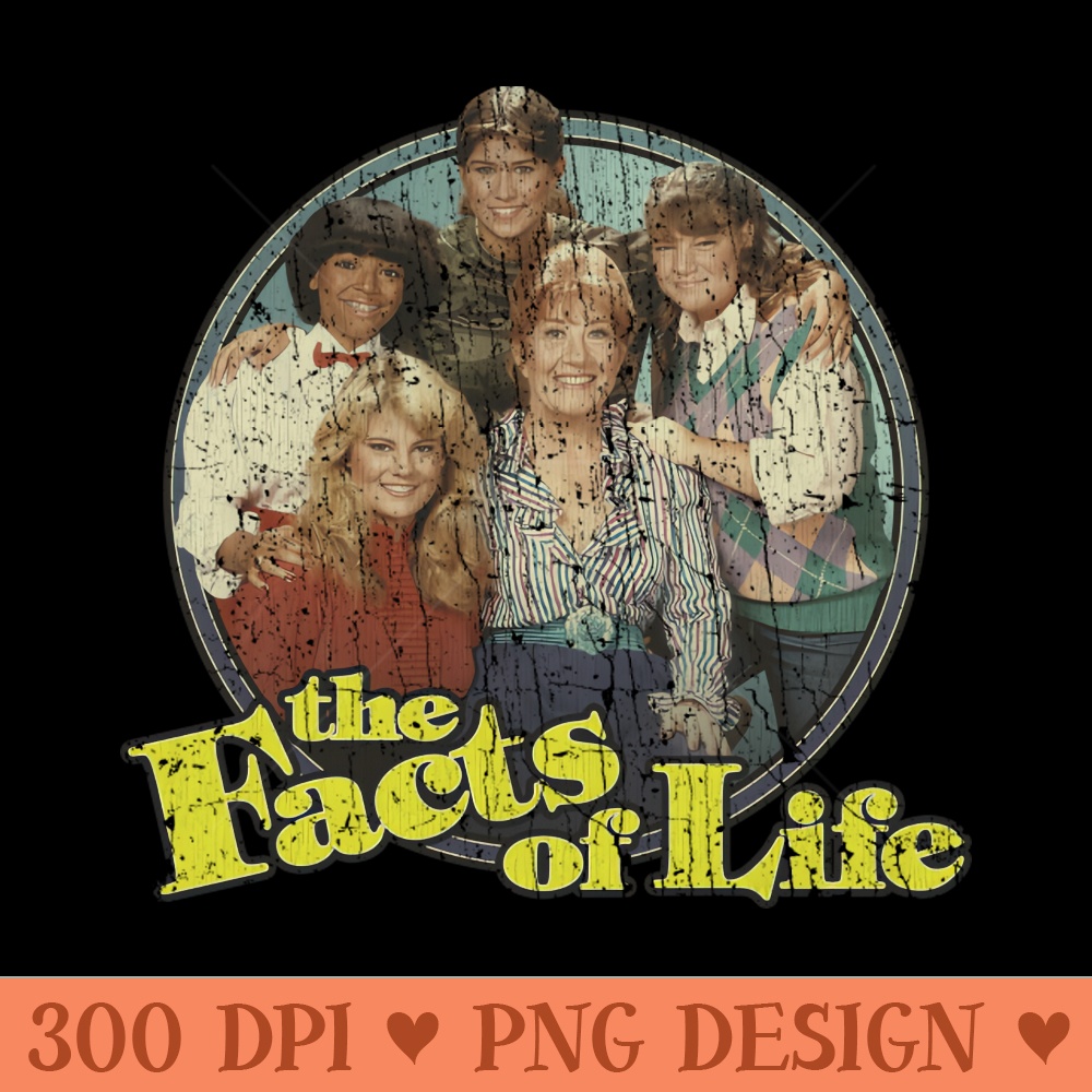 The Facts of Life 1979 - Transparent PNG - High Quality 300 DPI