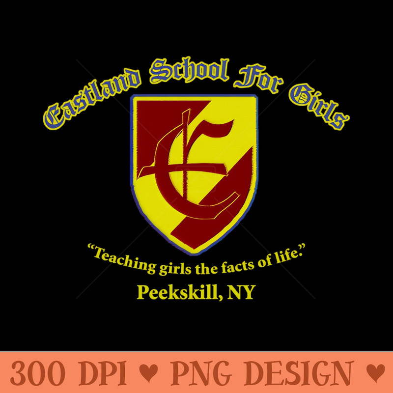 Eastland School for Girls Student - Sublimation PNG - Customer Support