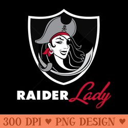 raider lady - png file download