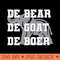 De Bear De Goat De Boer Alabama - Digital PNG Download - Convenience