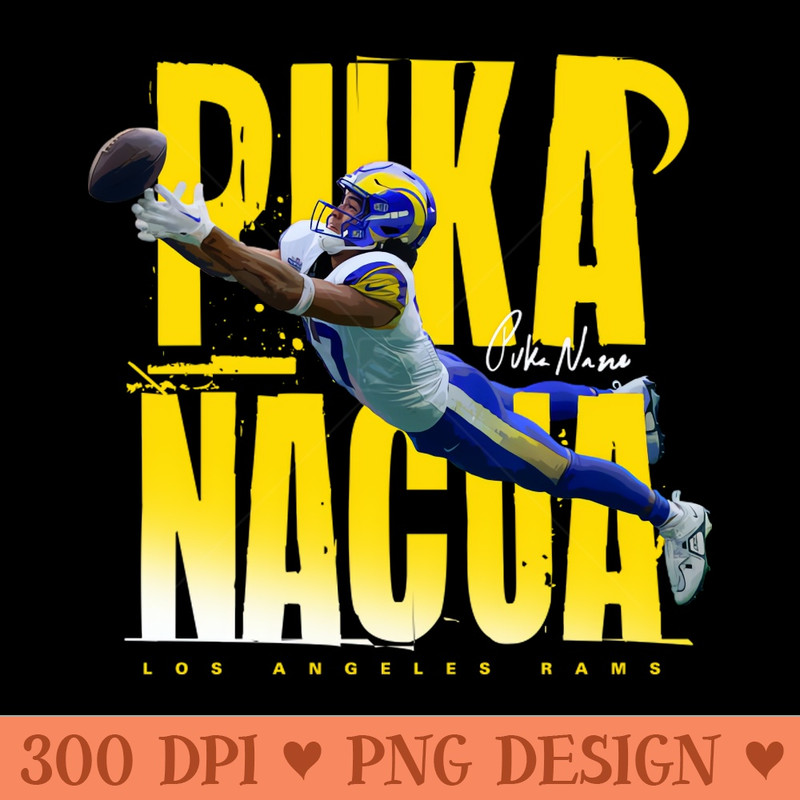 Puka Nacua - Digital PNG Graphics - Variety