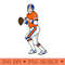 elway the legend - PNG Downloadable Art - High Quality 300 DPI