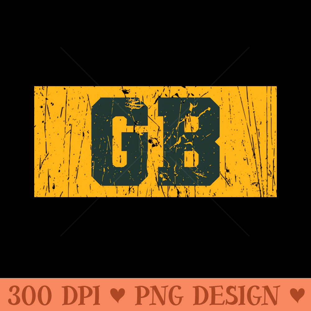 GB Packers - Digital PNG Files - Good Value