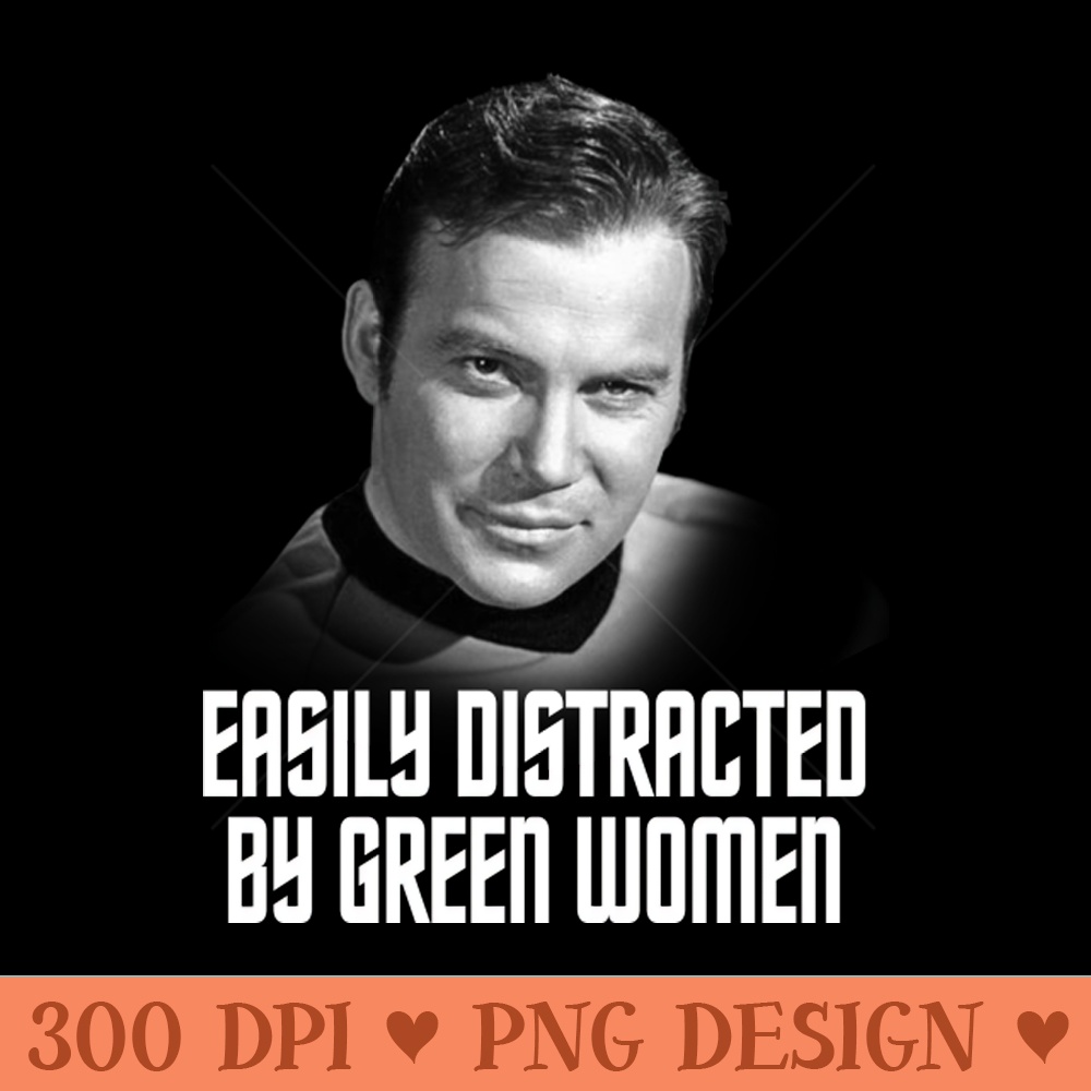 Star Trek easily distracted by greeen women - PNG Download Bundle - Variety