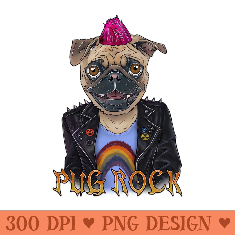 PUG ROCK - PNG Download Store - Popularity