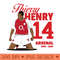King Thierry Henry - High-Quality PNG Download - Good Value
