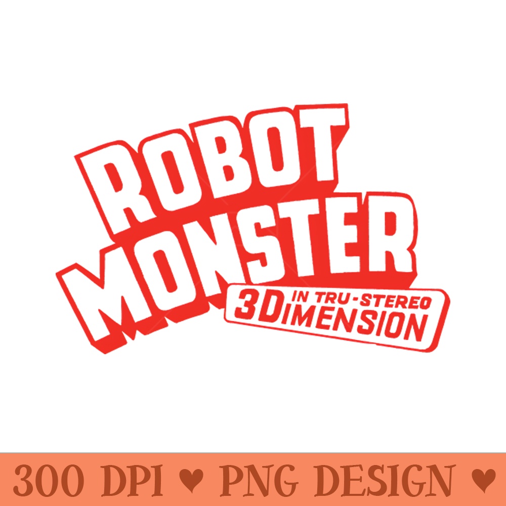Robot Monster red - PNG Download Website - Convenience