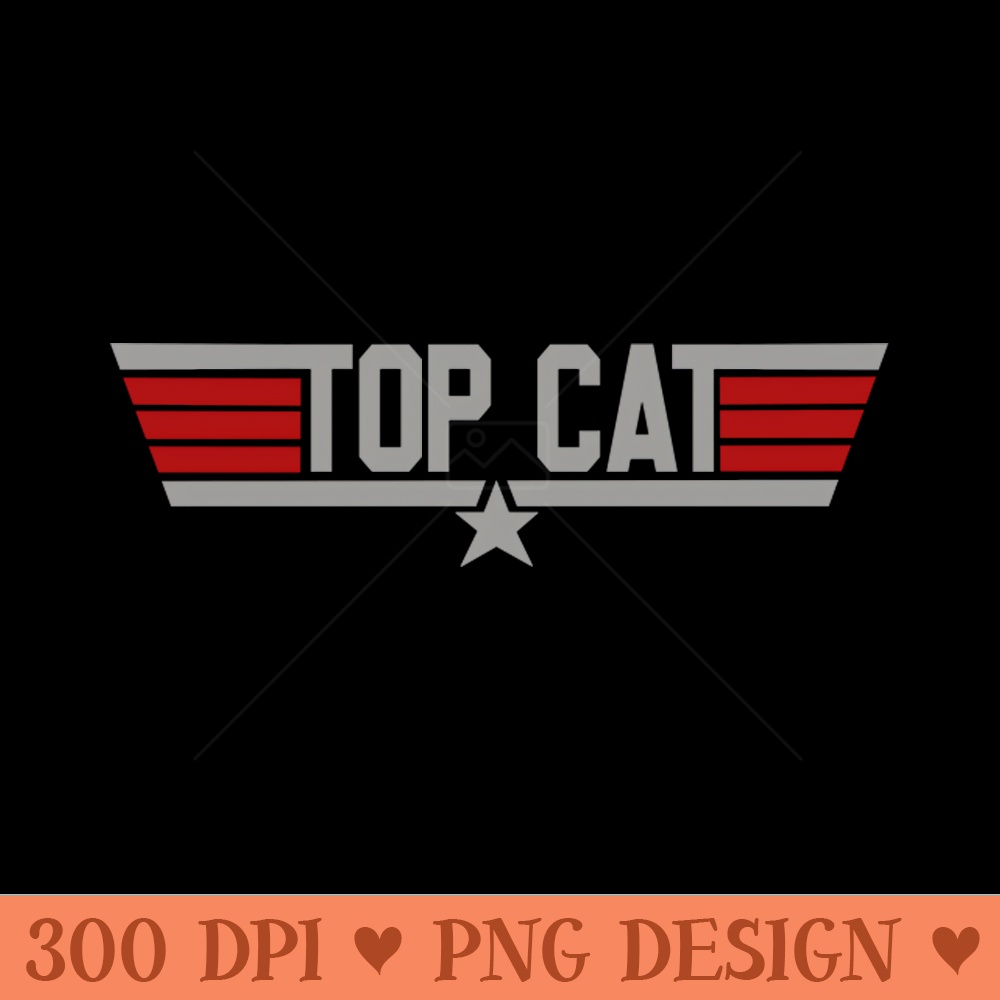 Top Cat - PNG Download Pack - High Quality 300 DPI