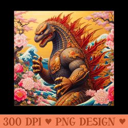 godzilla - png printables