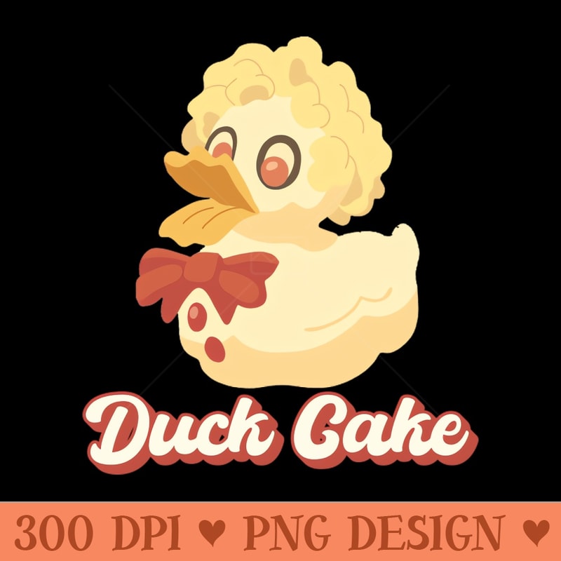 Duck cake - PNG Designs - Popularity