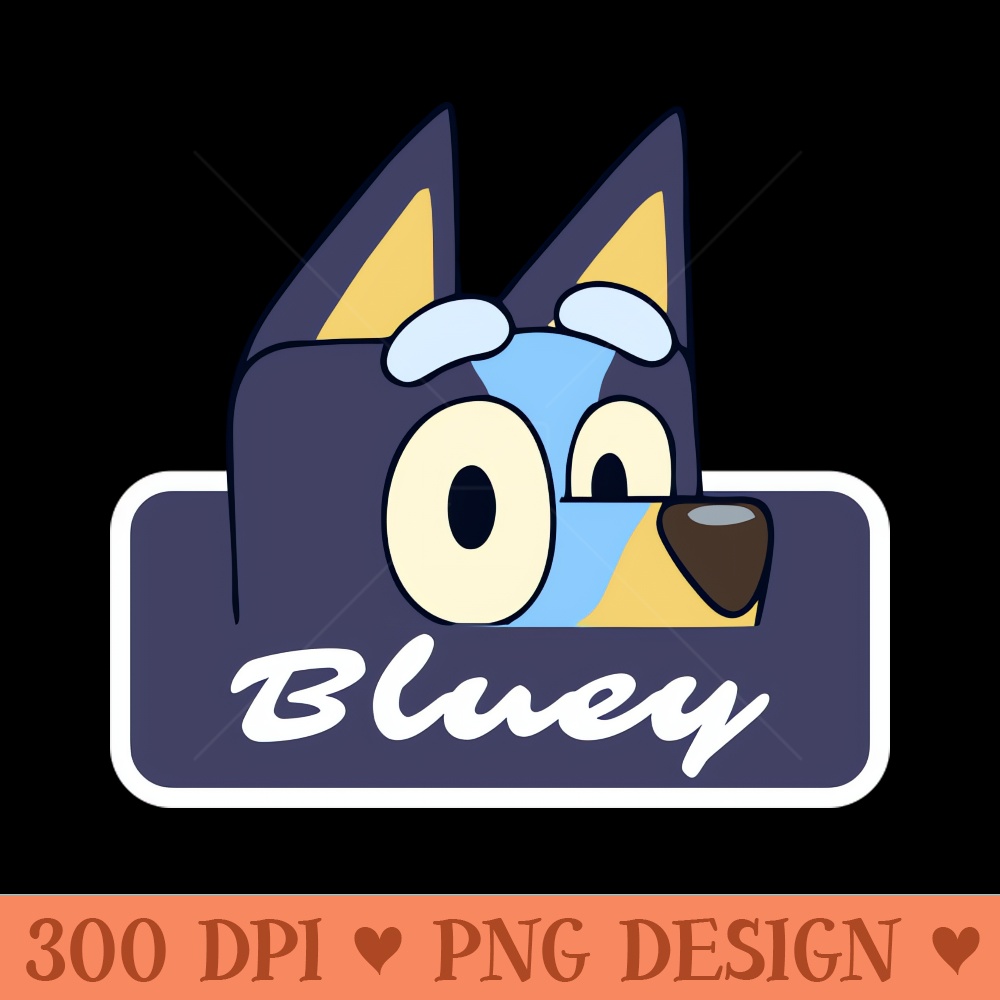 Bluey - PNG File Download - Popularity