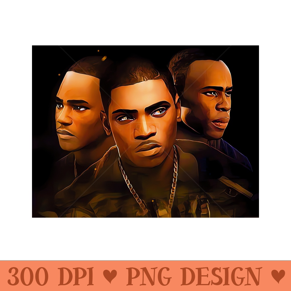 Paid In Full - Ace, Mitch u0026 Rico - Downloadable PNG - Professional Design