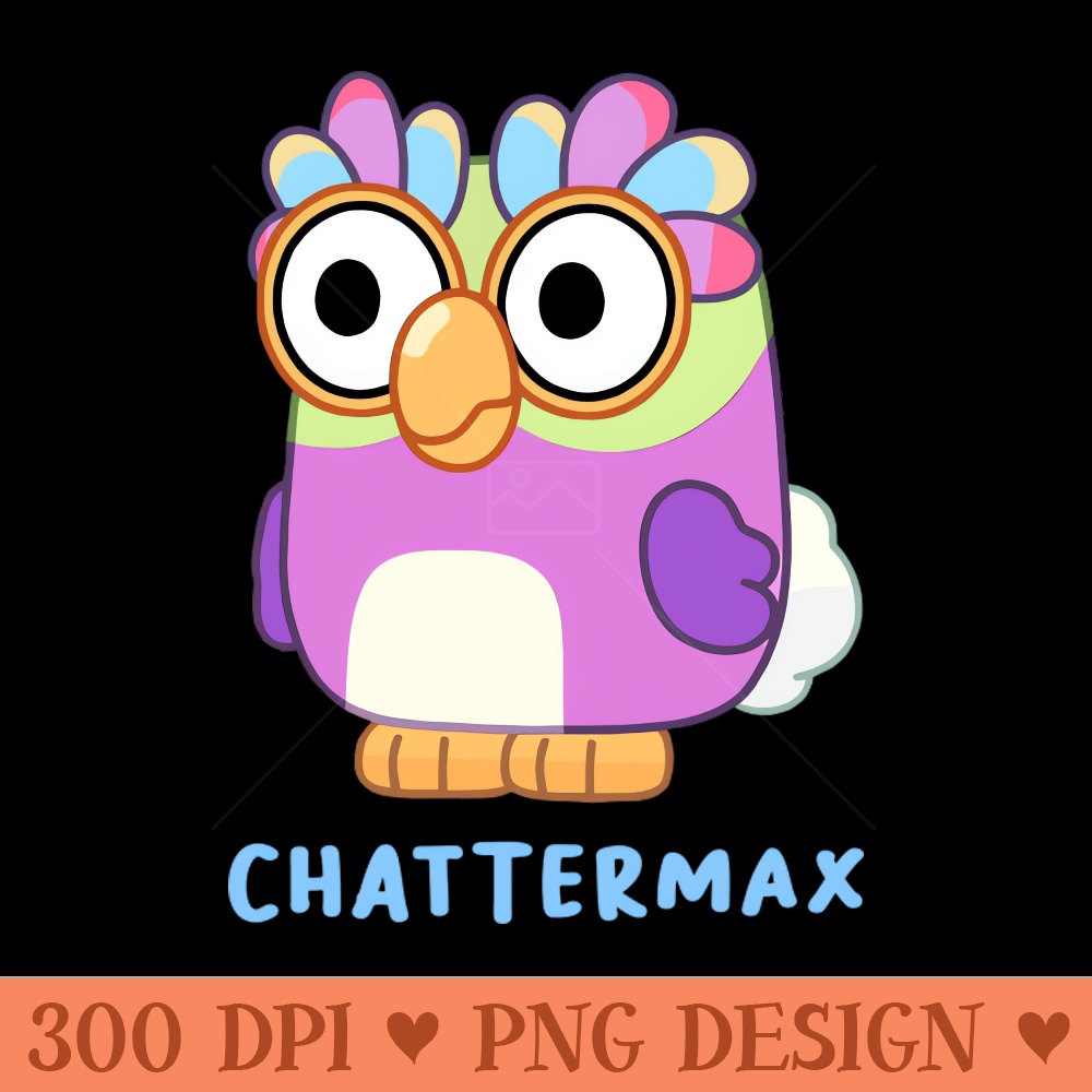 Chatterbird Level MAX - PNG File Download - High Quality 300 DPI