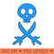Ethereal Enigma - Skull and Crossed Swords - PNG Image Downloads - Popularity