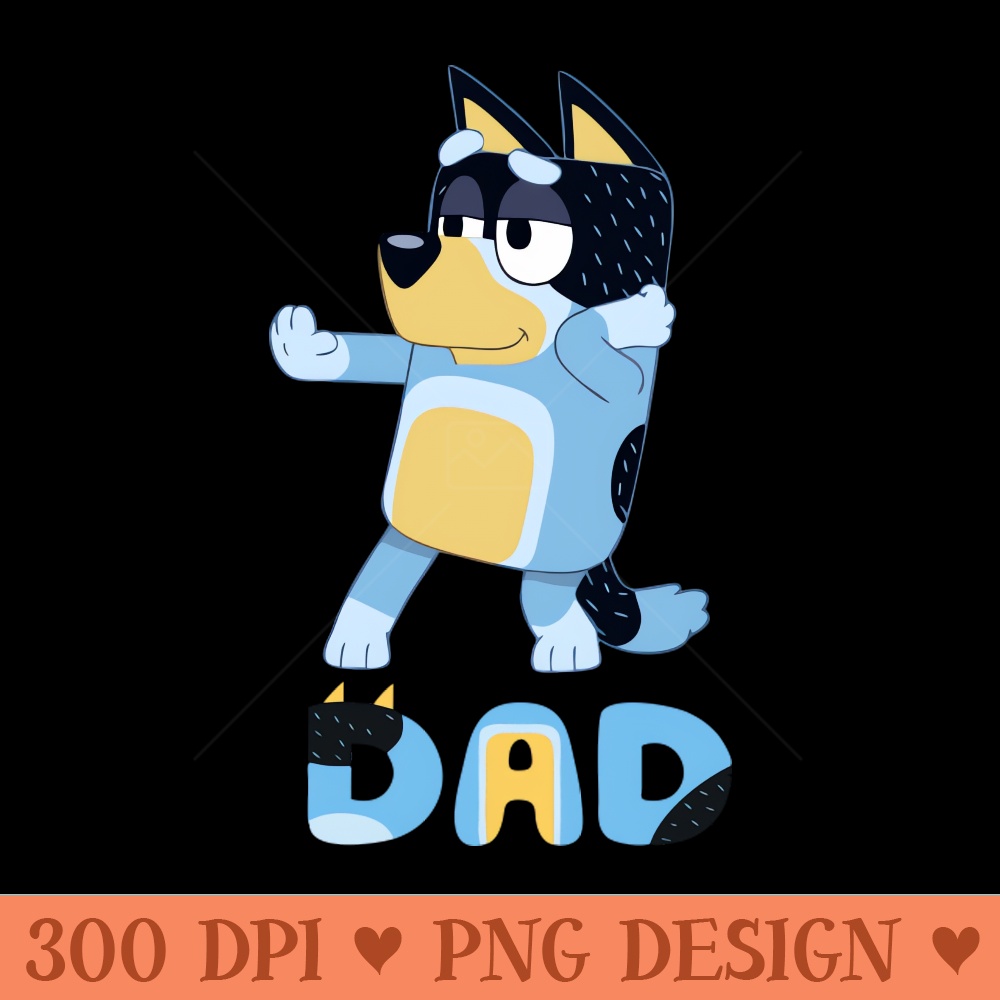 Dad Dance (Mirror) - Transparent PNG - High Quality 300 DPI
