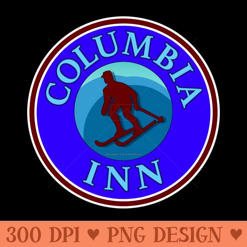 Columbia Inn - Digital PNG Graphics - Flexibility