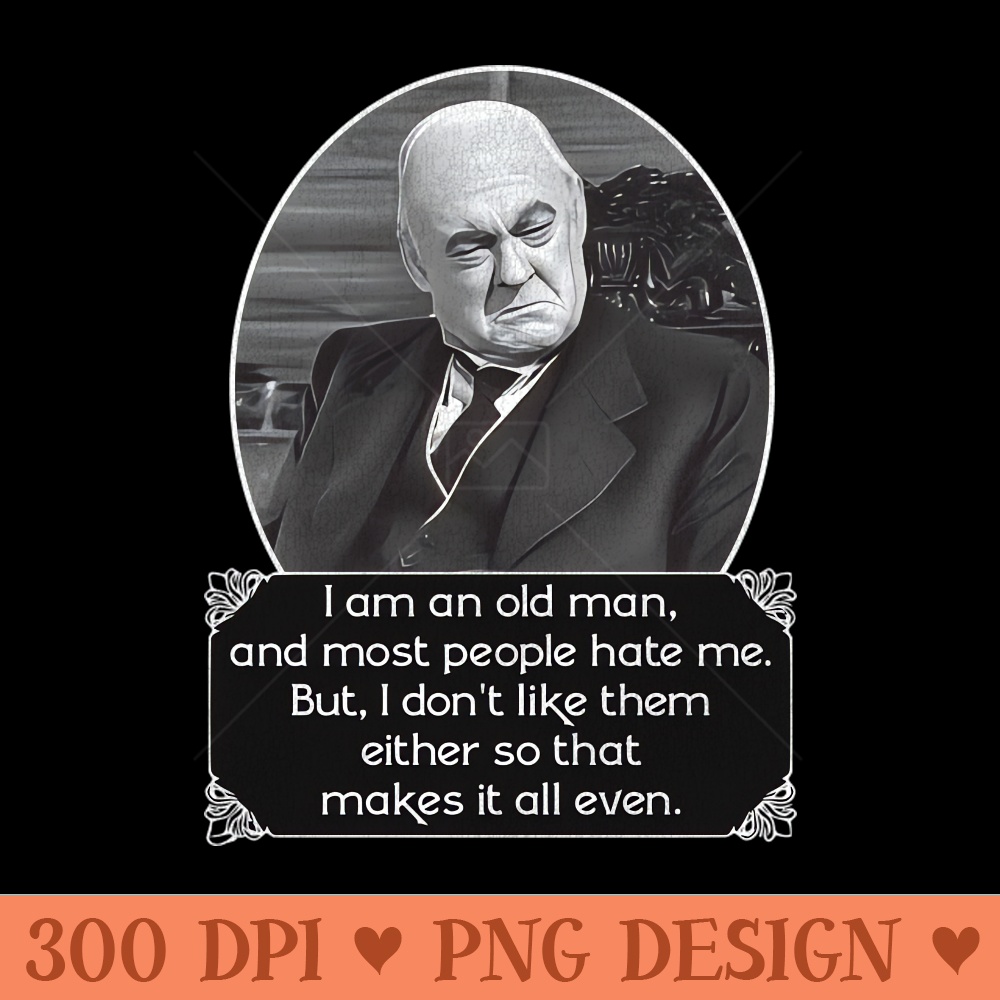 Mr. Potter - PNG Artwork - Unique