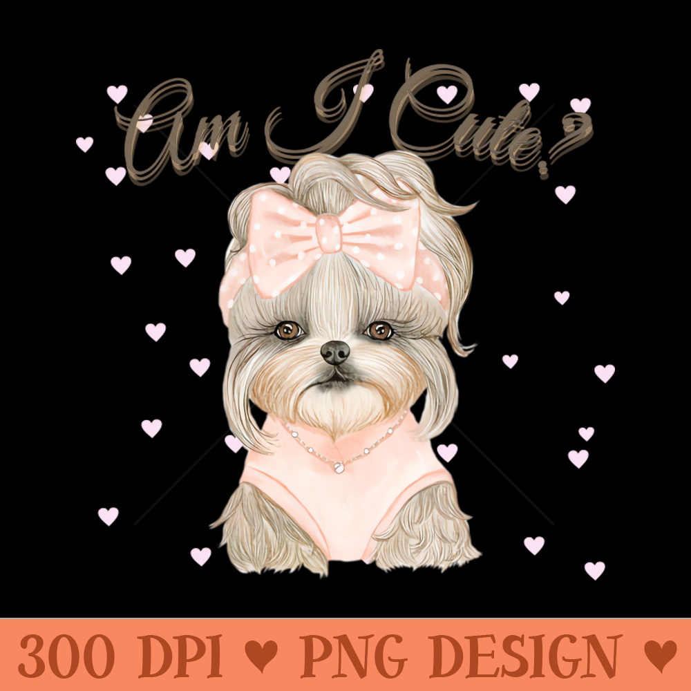 Am I Cute - PNG Download Library - Professional Design