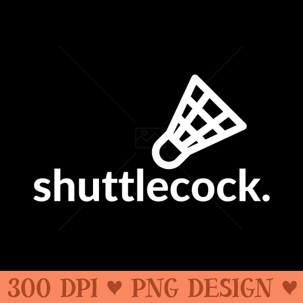 Shuttlecock a badminton design - PNG Download Collection - Variety