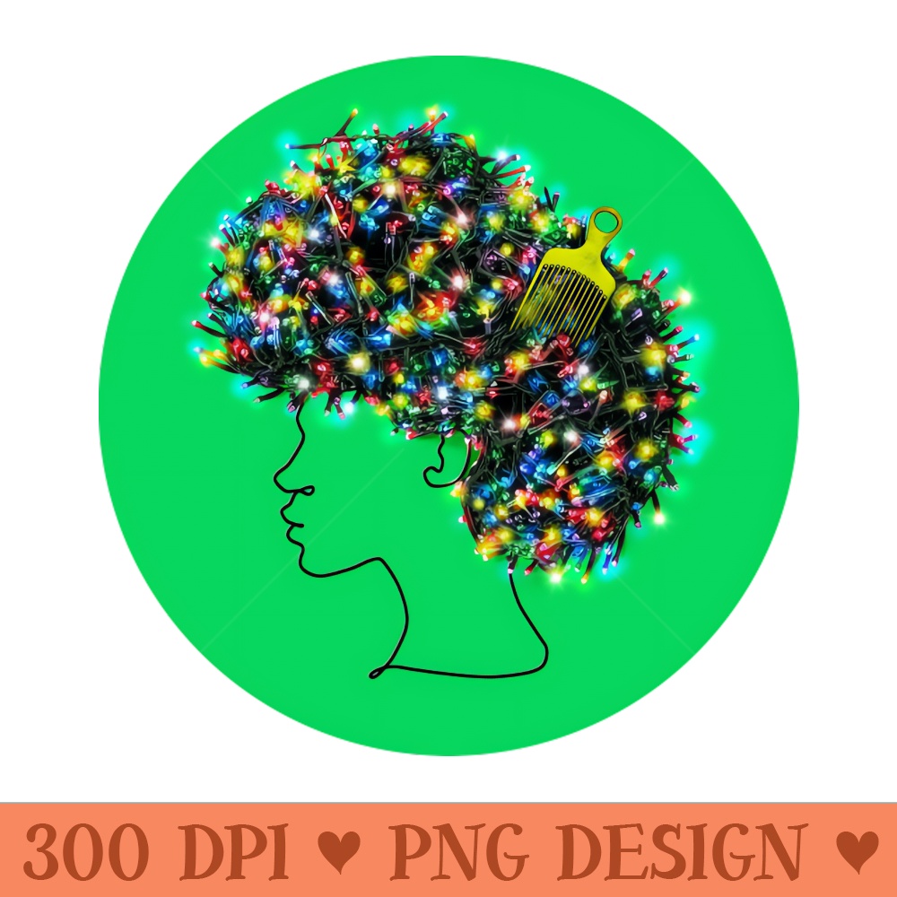 Afro lights - PNG Design Downloads - Professional Design
