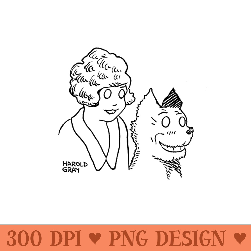 Annie and Sandy - Digital PNG Files - Flexibility