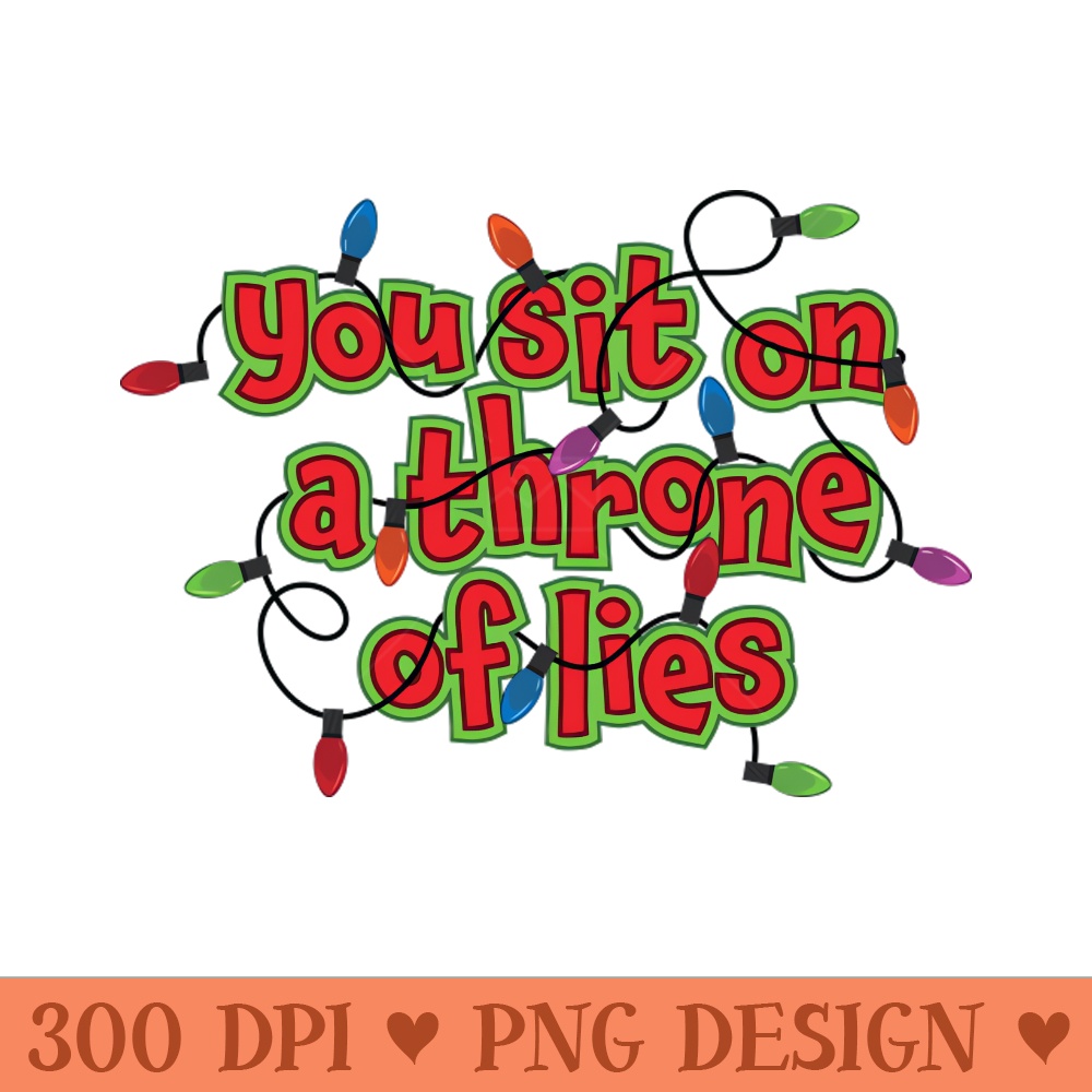 Throne of Lies - PNG Printables - Variety