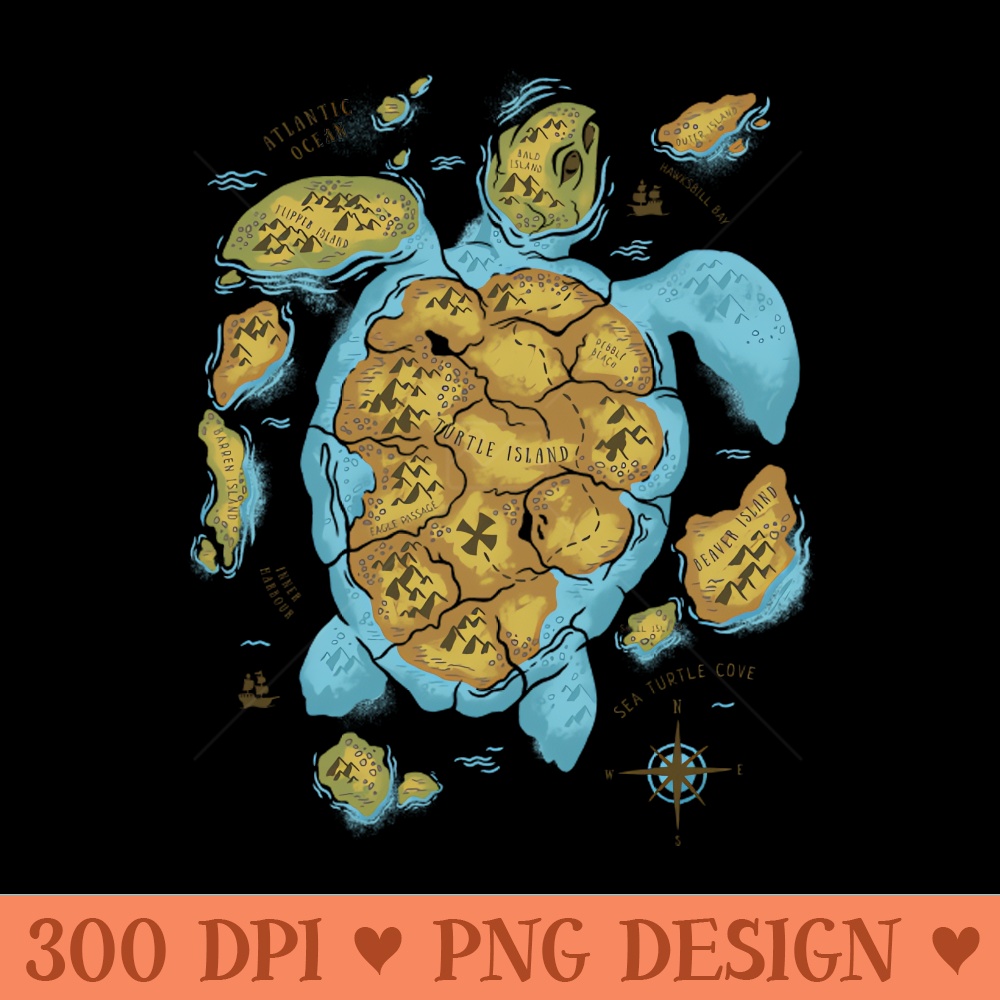 Sea Turtle - PNG Design Downloads - High Quality 300 DPI